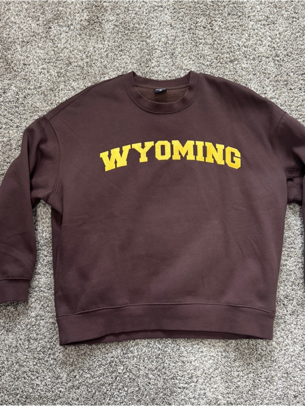 Hype and Vice Wyoming Oversized Crewneck